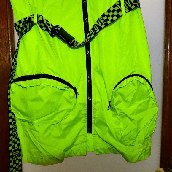 Fashion Nova With Love Belted Lime Dress sz XL NWT - Picture 12 of 16